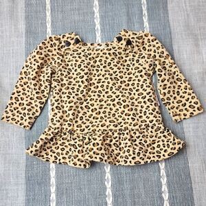 LE TOP Animal Print Top
